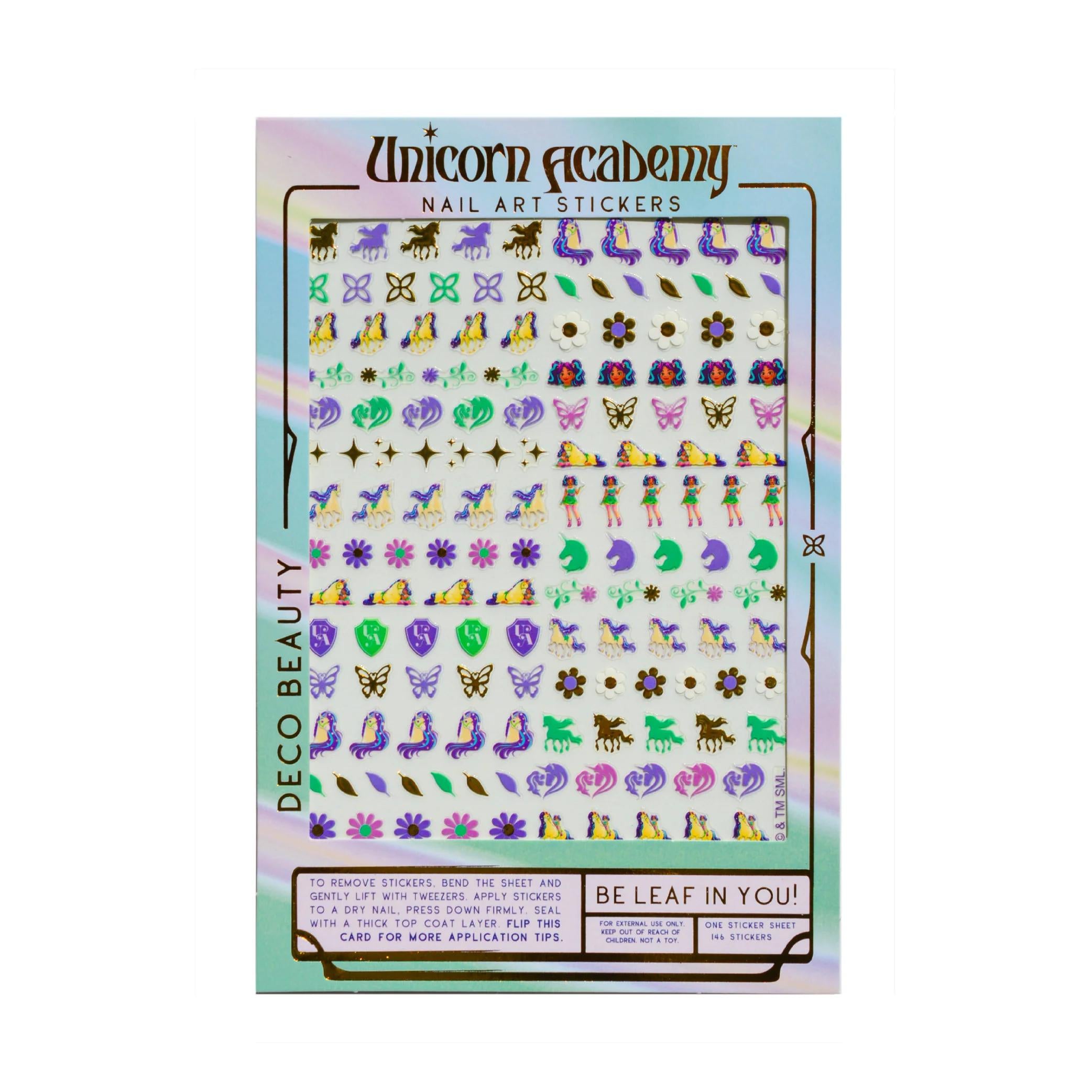 Deco Beauty - Nail Art Stickers - Unicorn Academia - Be Leaf In You! - Nail Art at Beyond Polish