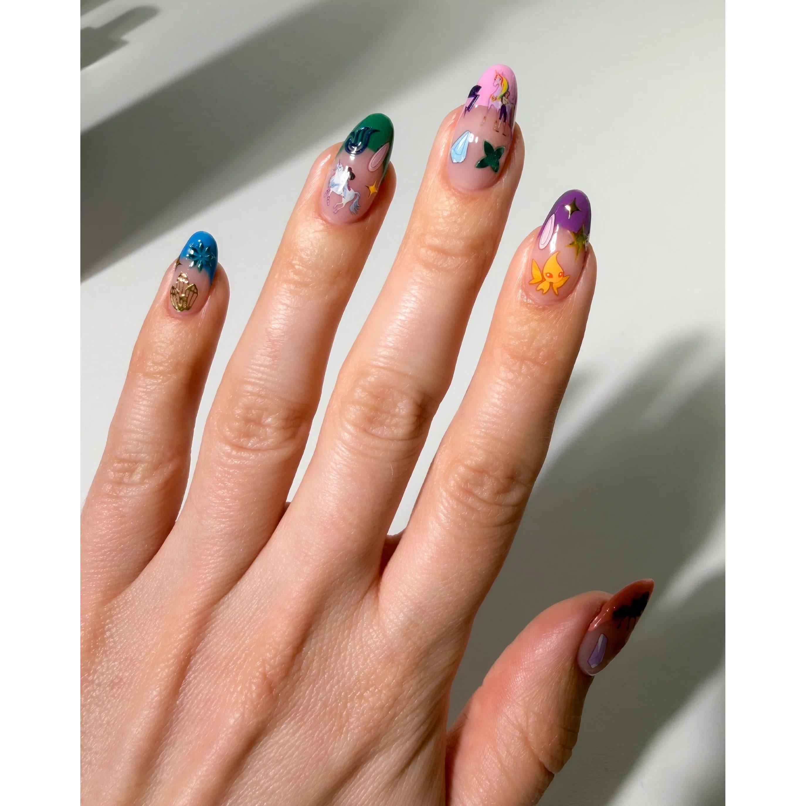 Deco Beauty - Nail Art Stickers - Unicorn Academia - Year Of The Unicorn - Nail Art at Beyond Polish