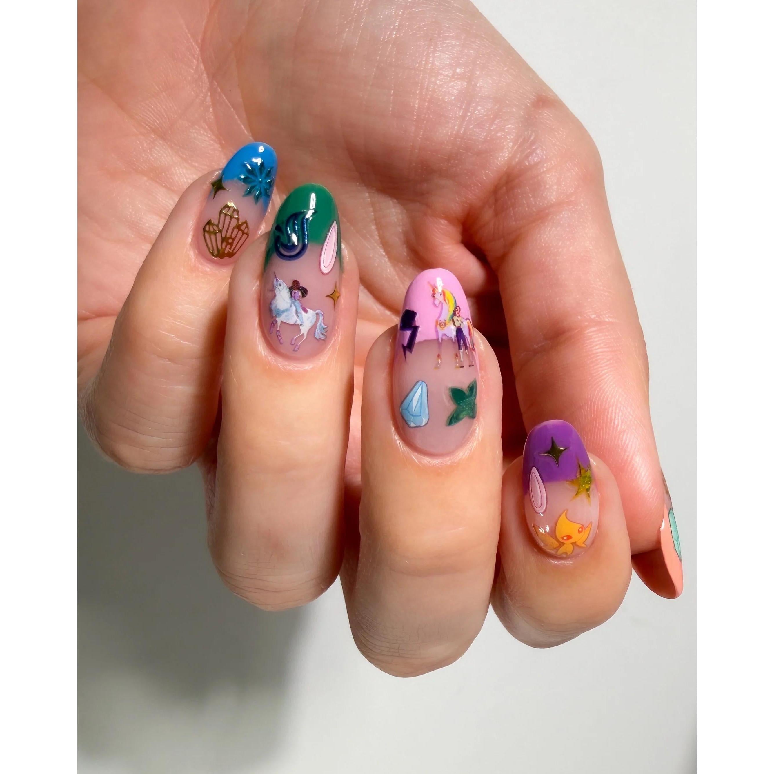 Deco Beauty - Nail Art Stickers - Unicorn Academia - Year Of The Unicorn - Nail Art at Beyond Polish