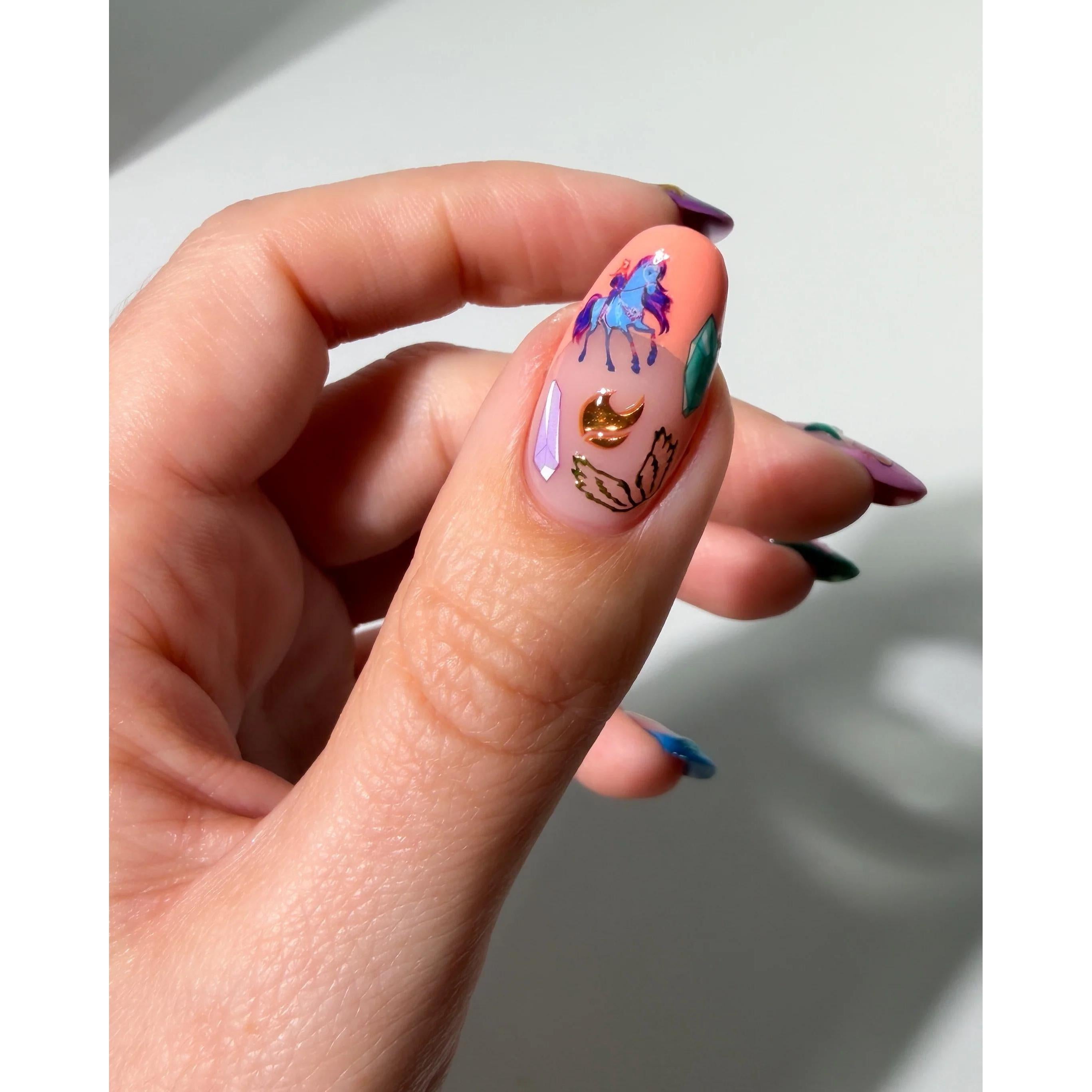Deco Beauty - Nail Art Stickers - Unicorn Academia - Year Of The Unicorn - Nail Art at Beyond Polish
