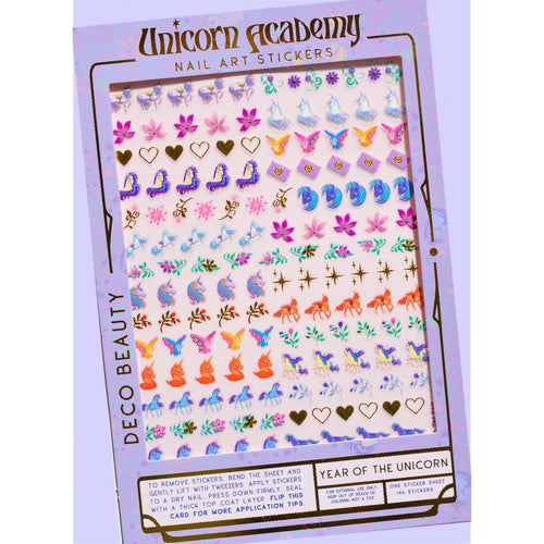 Deco Beauty - Nail Art Stickers - Unicorn Academia - Year Of The Unicorn