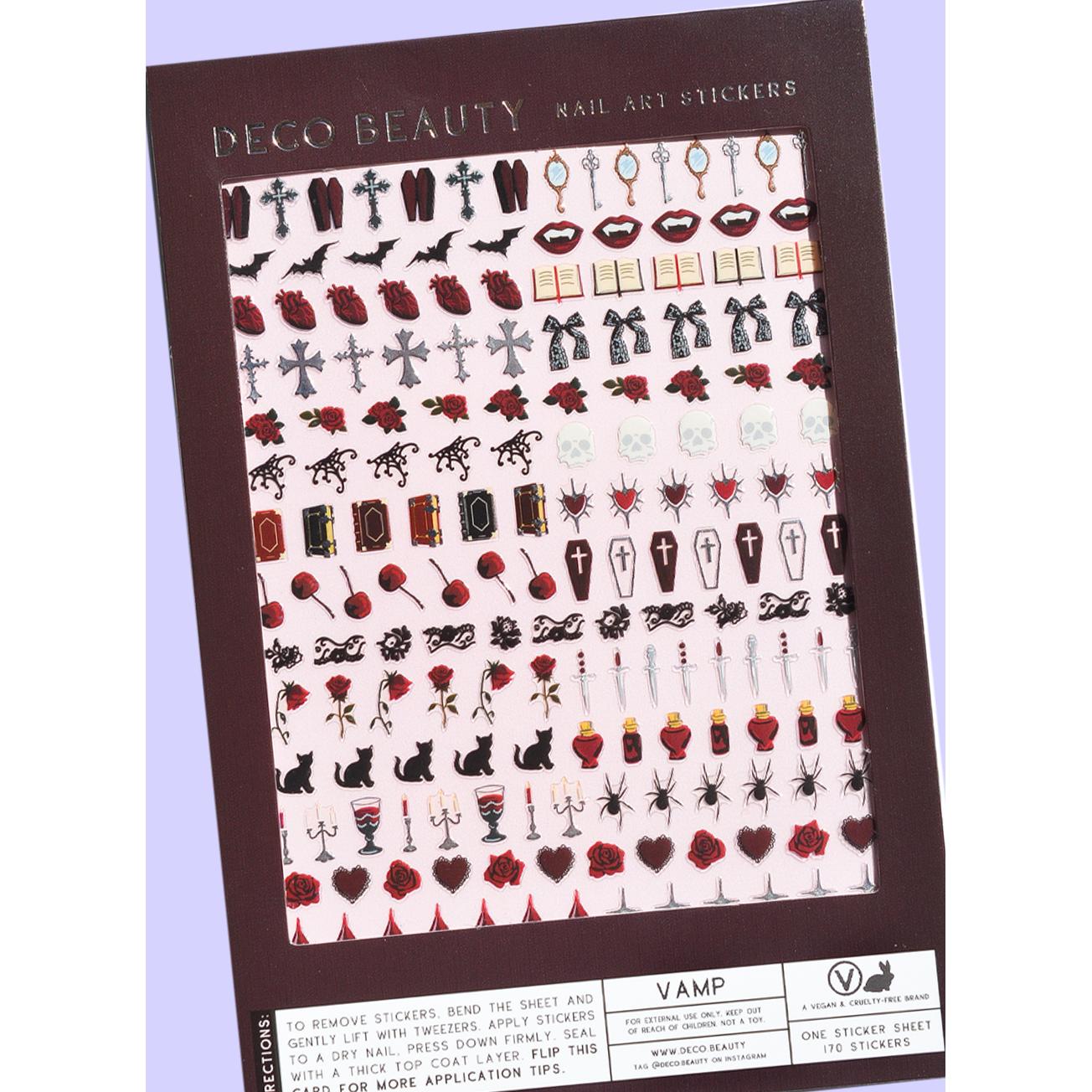 Deco Beauty - Nail Art Stickers - Vamp - Nail Art at Beyond Polish