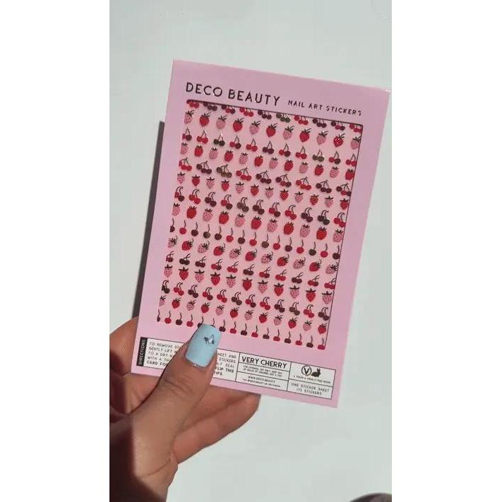 Deco Beauty - Nail Art Stickers - Very Cherry - Nail Art at Beyond Polish