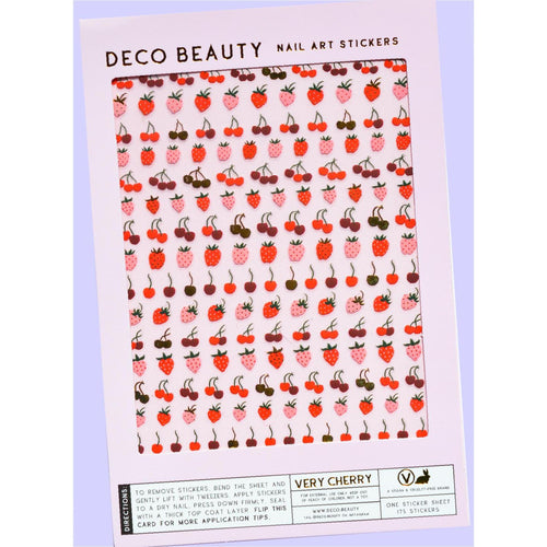 Deco Beauty - Nail Art Stickers - Very Cherry