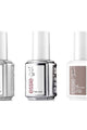 Essie Combo - Gel, Base & Top - Chinchilly 696G - Gel Polish at Beyond Polish