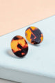 Everyday Oval Resin Studs - Earrings at Beyond Polish