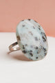 Evia Stone Ring - Rings at Beyond Polish