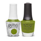 Gelish & Morgan Taylor Combo - Freshly Cut - Gel & Lacquer Polish at Beyond Polish