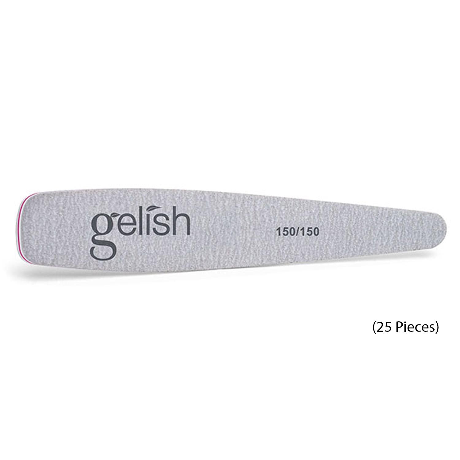 Gelish - 150/150 Grit File - (25 pc) - Manicure & Pedicure Tools at Beyond Polish