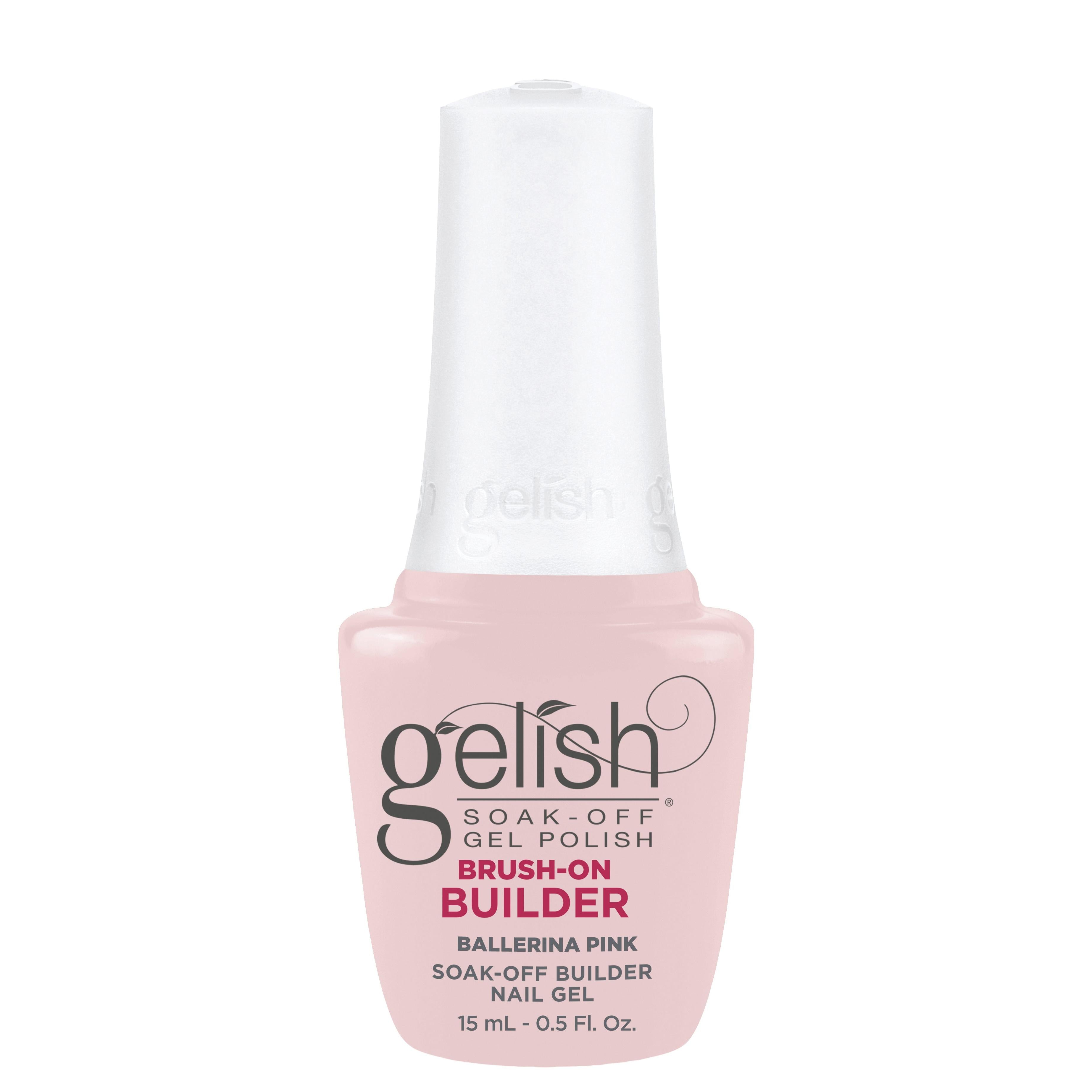 Gelish - Brush-On Builder - Ballerina Pink - Nail Extensions at Beyond Polish