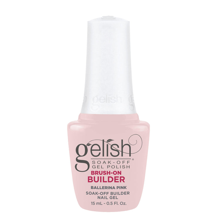 Gelish - Brush-On Builder - Ballerina Pink - Nail Extensions at Beyond Polish