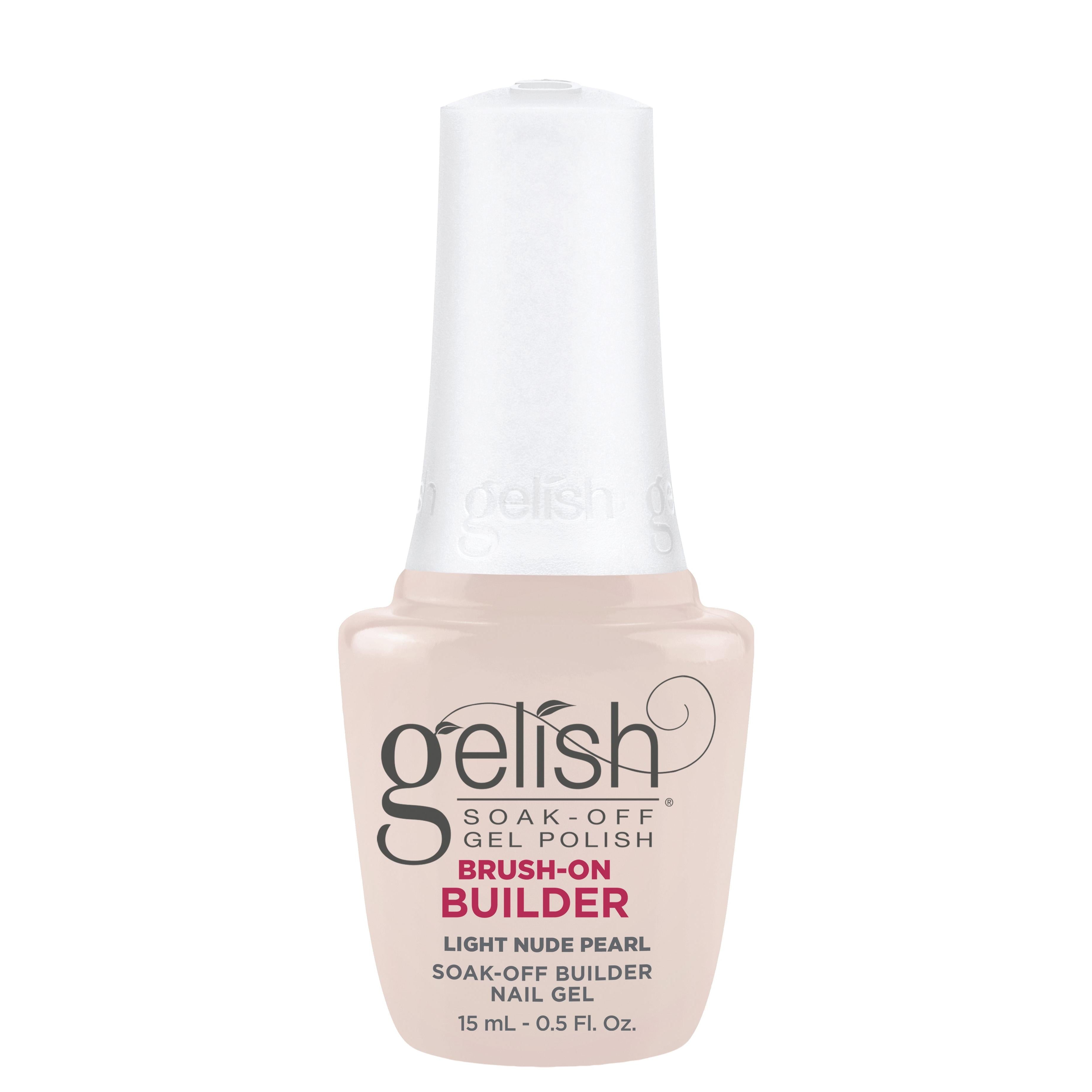 Gelish - Brush-On Builder - Light Nude Pearl - Nail Extensions at Beyond Polish