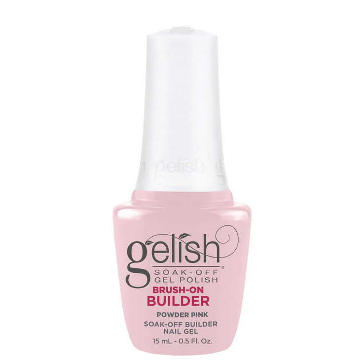 Gelish - Brush-On Builder - Powder Pink - Nail Extensions at Beyond Polish