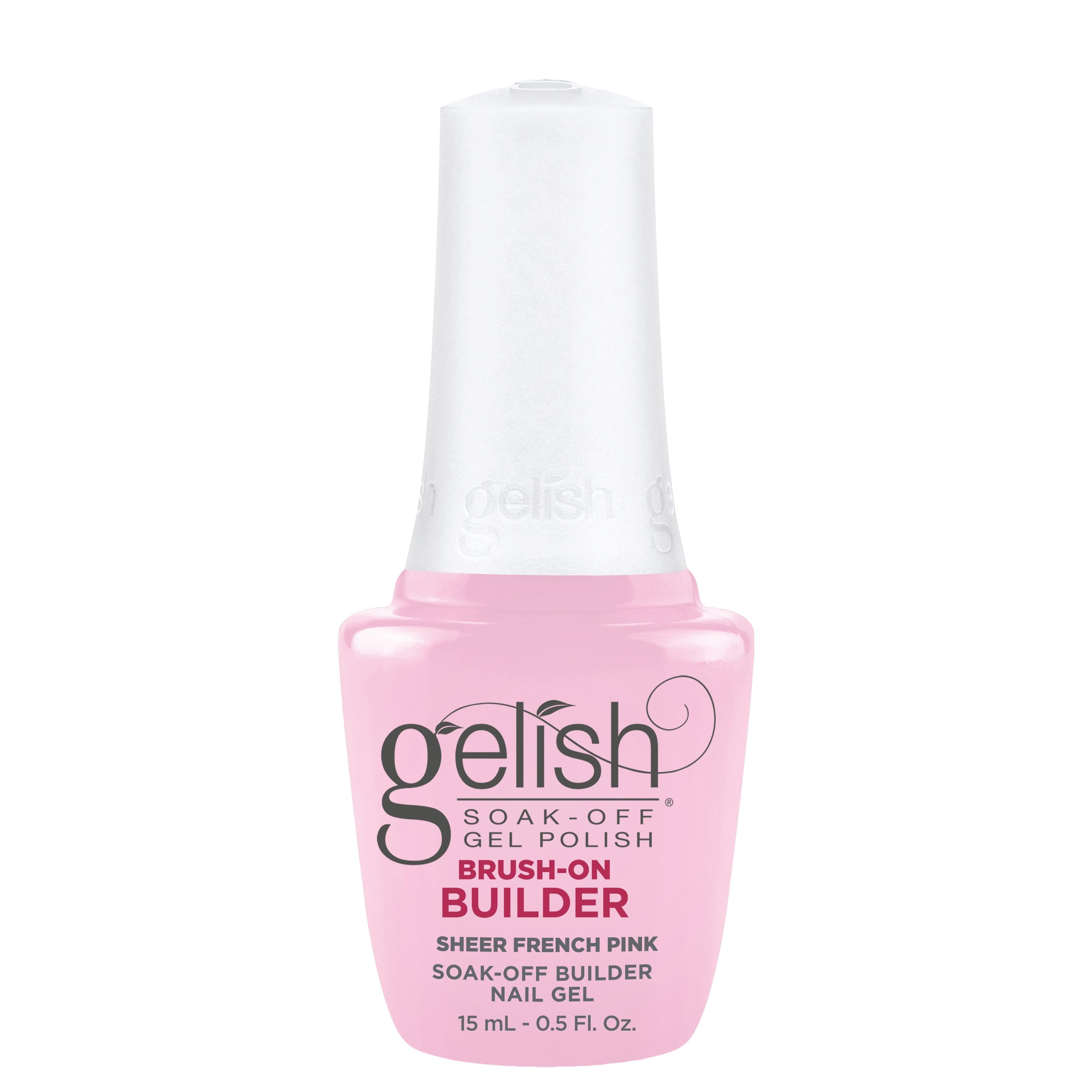 Gelish - Brush-On Builder - Sheer French Pink - Nail Extensions at Beyond Polish