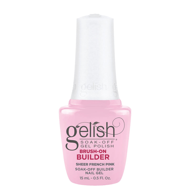 Gelish - Brush-On Builder - Sheer French Pink - Nail Extensions at Beyond Polish