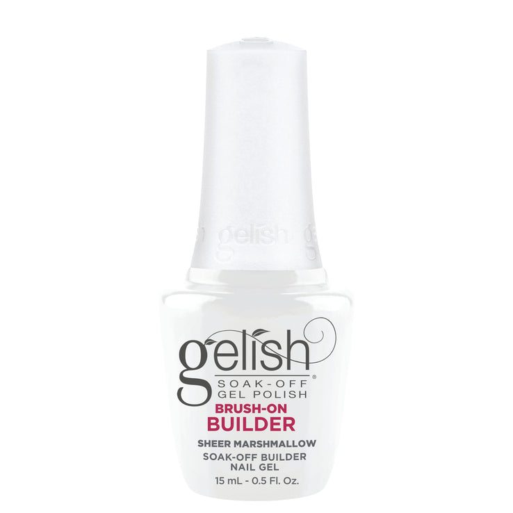 Gelish - Brush-On Builder - Sheer Marshmallow - Nail Extensions at Beyond Polish