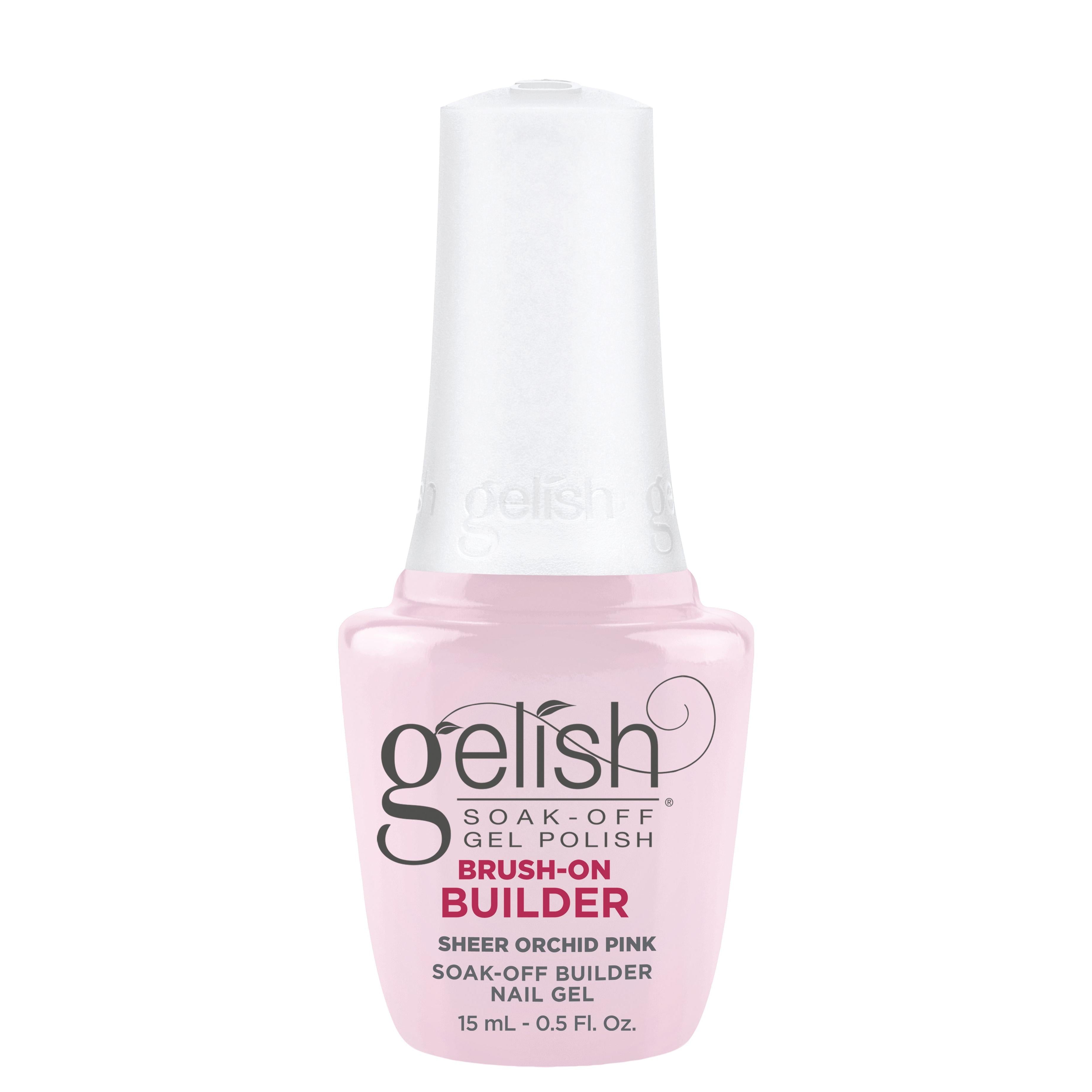 Gelish - Brush-On Builder - Sheer Orchid Pink - Nail Extensions at Beyond Polish