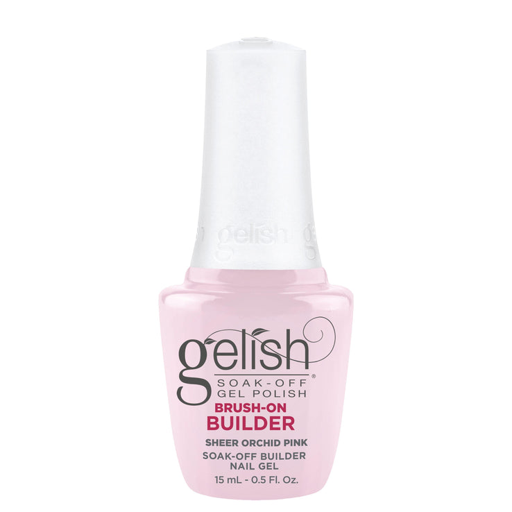 Gelish - Brush-On Builder - Sheer Orchid Pink - Nail Extensions at Beyond Polish