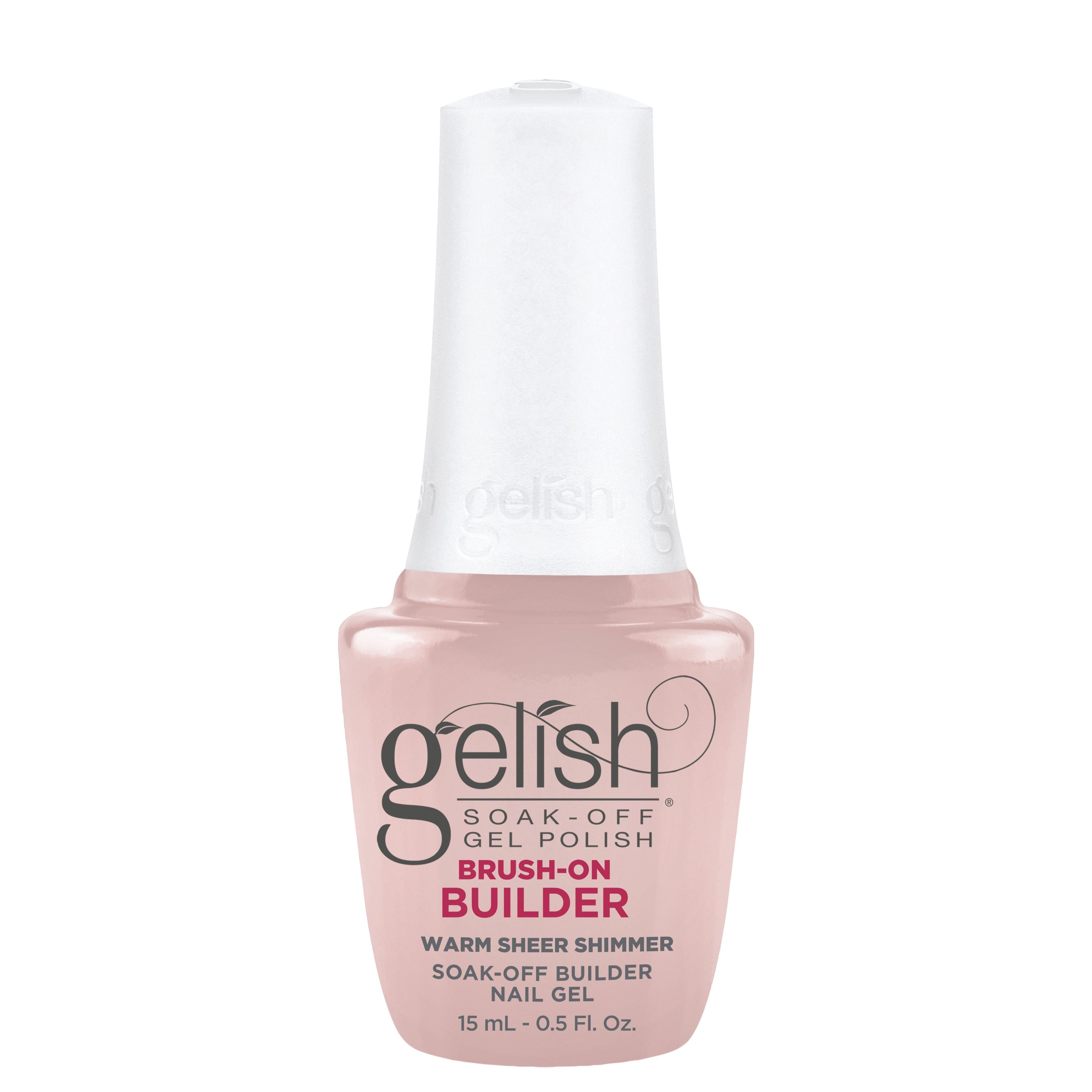 Gelish - Brush-On Builder - Warm Sheer Shimmer - Nail Extensions at Beyond Polish