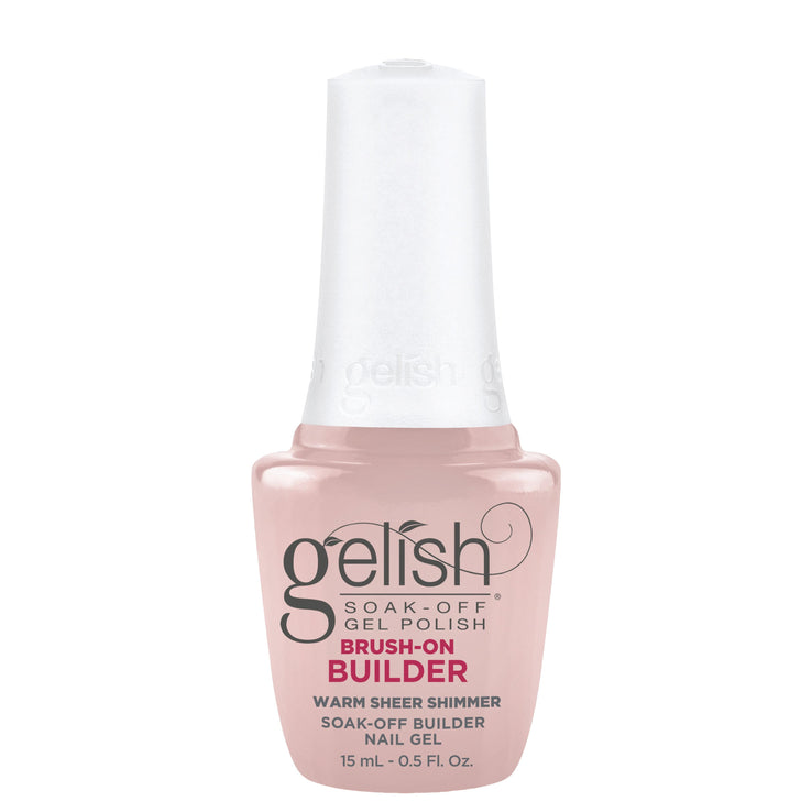 Gelish - Brush-On Builder - Warm Sheer Shimmer - Nail Extensions at Beyond Polish