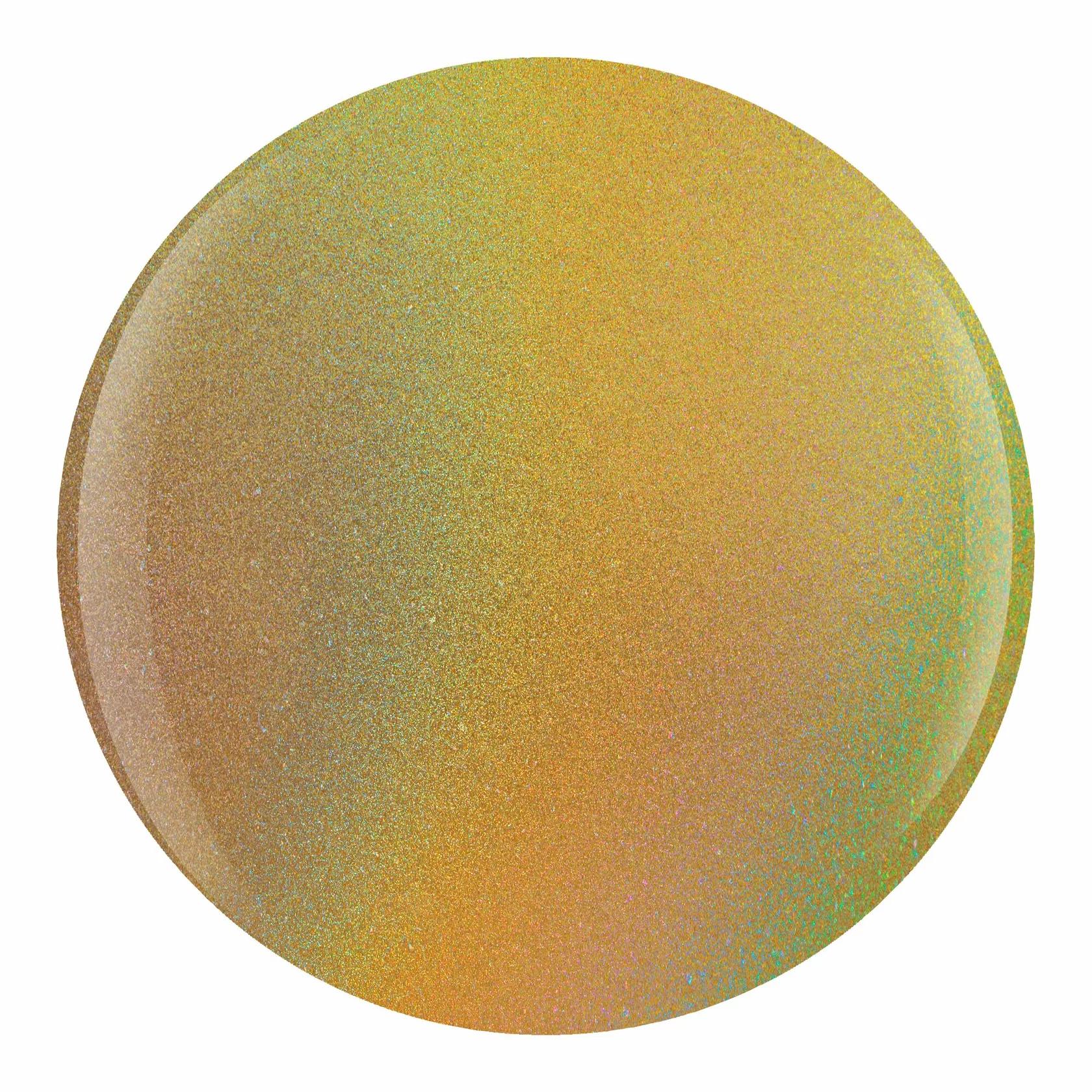 Gelish - Chrome Stix - Gold Holographic - Nail Art at Beyond Polish