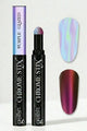 Gelish - Chrome Stix - Purple Glazed - Nail Art at Beyond Polish