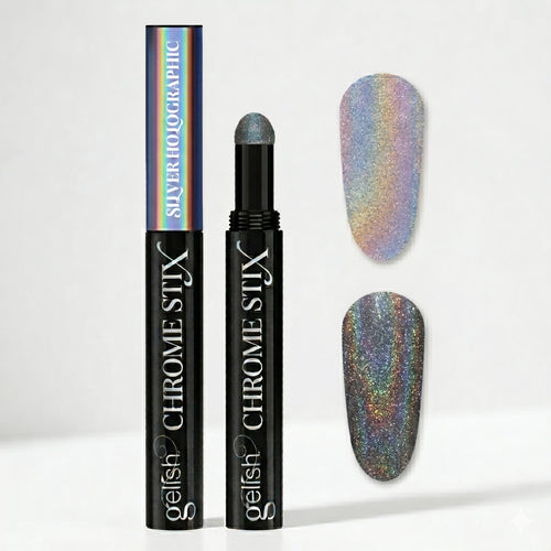 Gelish - Chrome Stix - Silver Holographic
