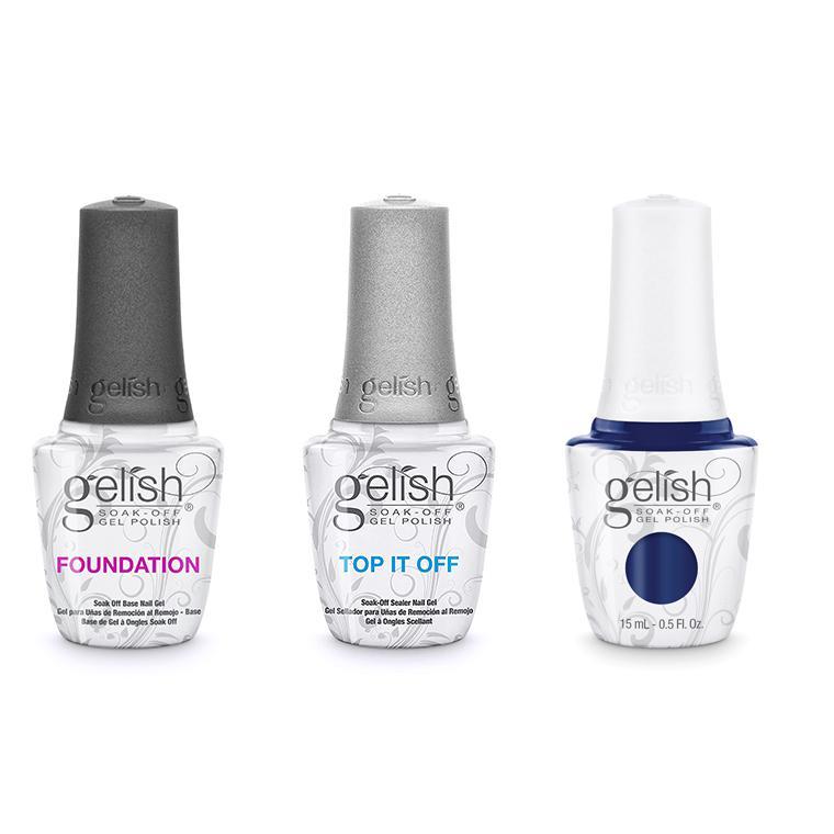Gelish Combo - Base, Top & After Dark - Gel Polish at Beyond Polish