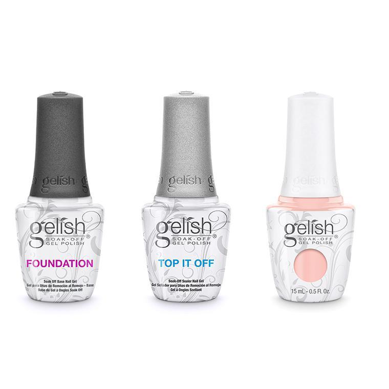 Gelish Combo - Base, Top & All About The Pout - Gel Polish at Beyond Polish