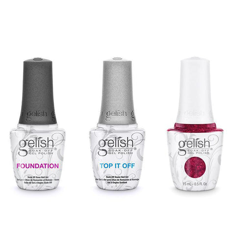 Gelish Combo - Base, Top & All Tied Up... With A Bow