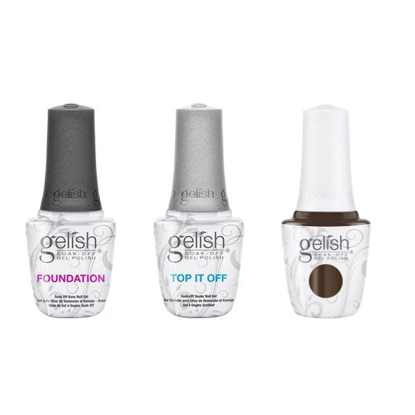 Gelish Combo - Base, Top & Artwork In Progress - Gel Polish at Beyond Polish