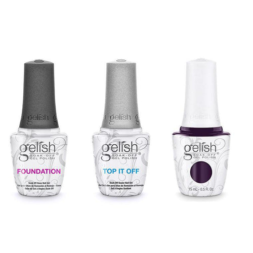 Gelish Combo - Base, Top & Cocktail Party Drama