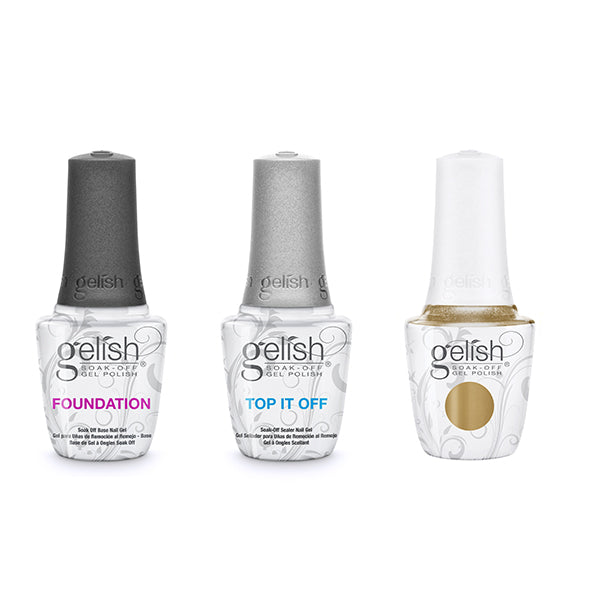 Gelish Combo - Base, Top & Cuddle Me Tight - Gel Polish at Beyond Polish