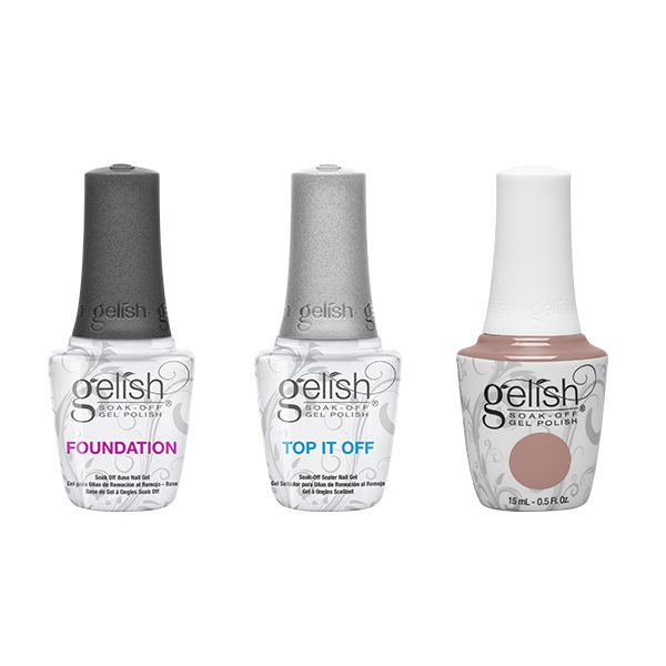 Gelish Combo - Base, Top & Don't Bring Me Down - Gel Polish at Beyond Polish