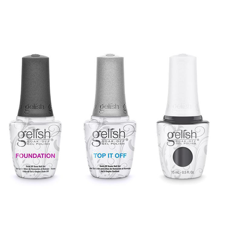 Gelish Combo - Base, Top & Fashion Week Chic - Gel Polish at Beyond Polish