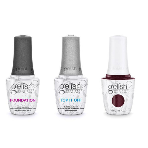 Gelish Combo - Base, Top & Figure 8s & Heartbreaks