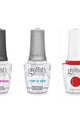 Gelish Combo - Base, Top & Fire Cracker - Gel Polish at Beyond Polish