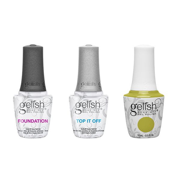 Gelish Combo - Base, Top & Flying Out Loud - Gel Polish at Beyond Polish