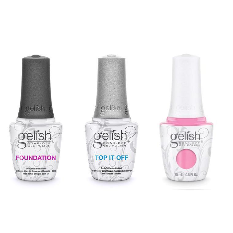 Gelish Combo - Base, Top & Go Girl - Gel Polish at Beyond Polish