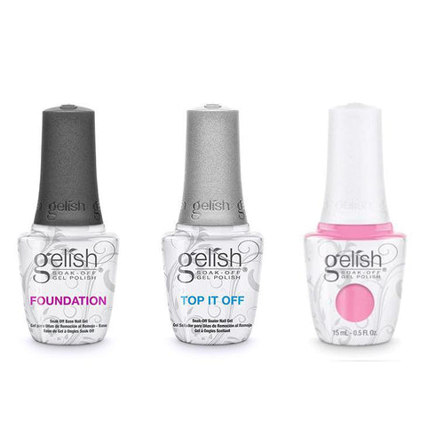 Gelish Combo - Base, Top & Go Girl
