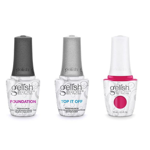 Gelish Combo - Base, Top & Gossip Girl