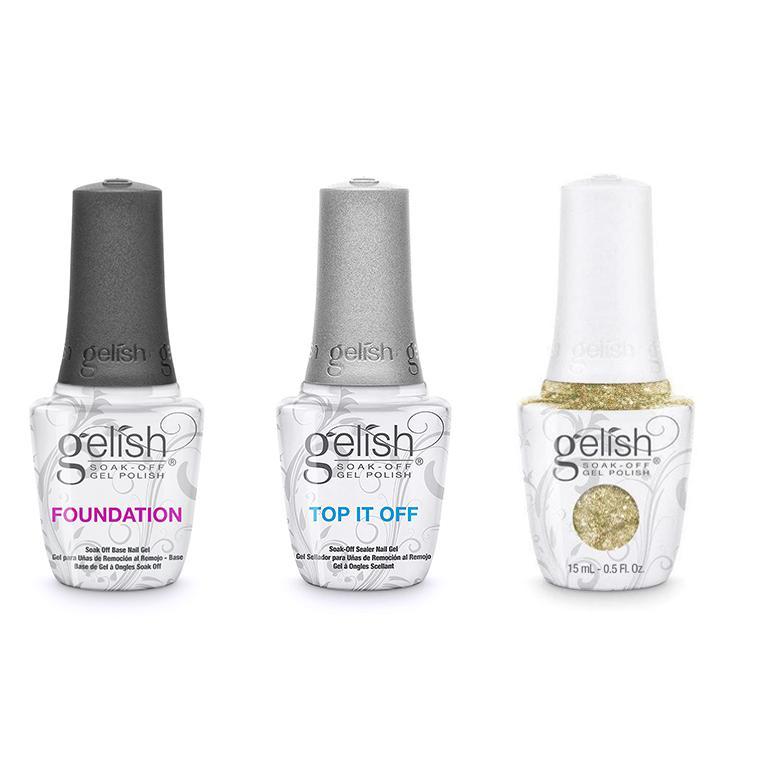 Gelish Combo - Base, Top & Grand Jewels - Gel Polish at Beyond Polish