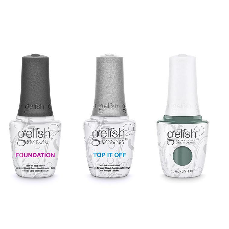 Gelish Combo - Base, Top & Holy Cow-girl! - Gel Polish at Beyond Polish