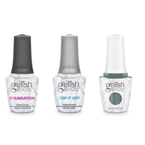 Gelish Combo - Base, Top & Holy Cow-girl!
