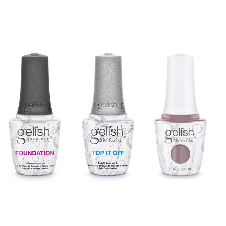 Gelish Combo - Base, Top & I Or-chid You Not - Gel Polish at Beyond Polish