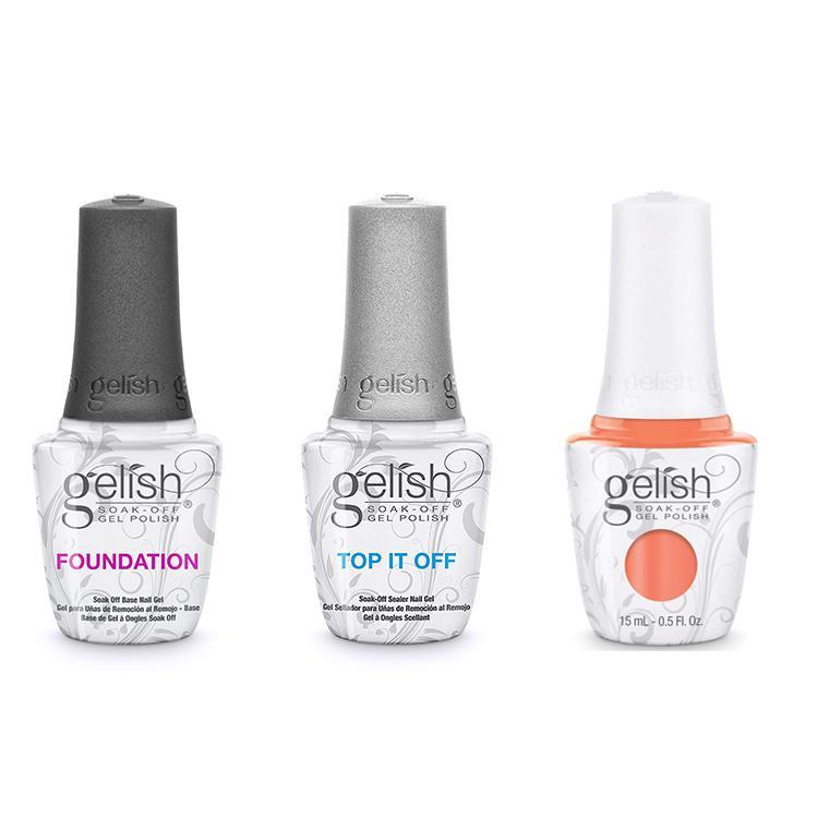 Gelish Combo - Base, Top & I'm Brighter Than You - Gel Polish at Beyond Polish