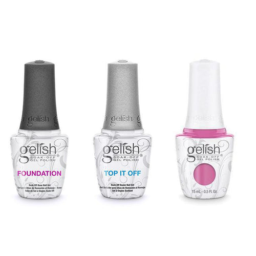 Gelish Combo - Base, Top & It's A Lily