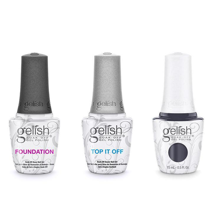 Gelish Combo - Base, Top & Jet Set - Gel Polish at Beyond Polish
