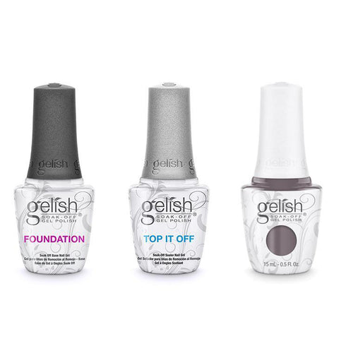 Gelish Combo - Base, Top & Let's Hit The Bunny Slopes