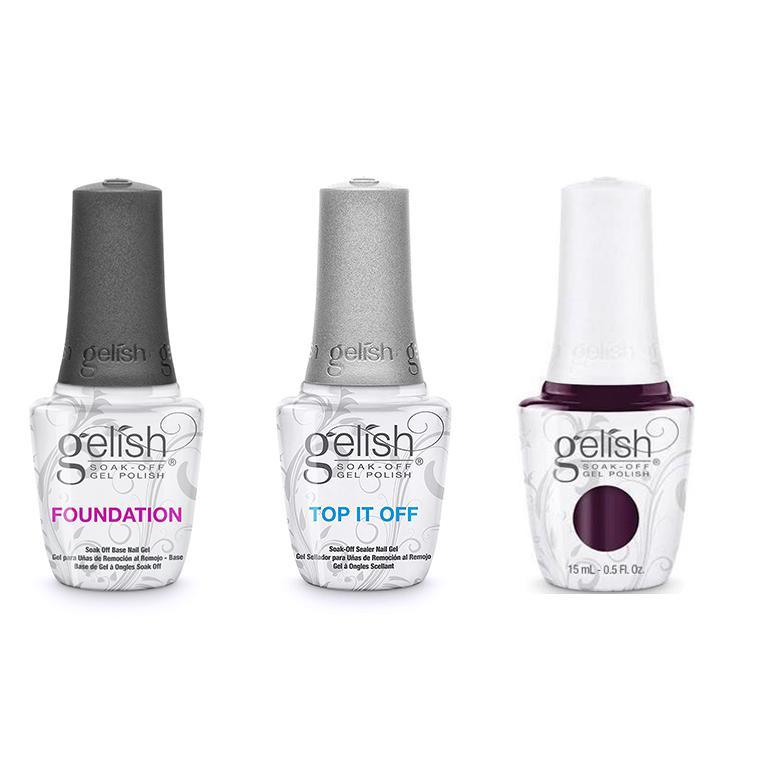 Gelish Combo - Base, Top & Love Me Like A Vamp - Gel Polish at Beyond Polish